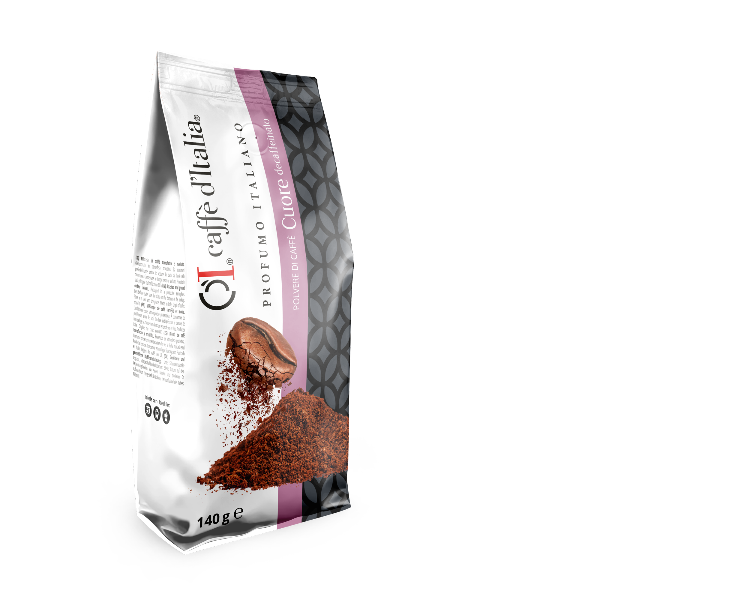 Cuore Decaffeinato Moulu